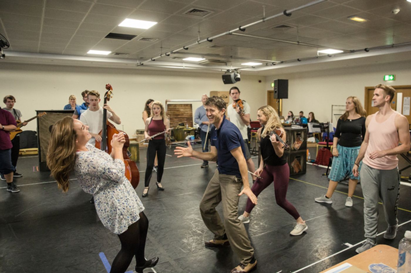Photo Flash: The Cast of the UK Tour of CRAZY FOR YOU  Has Got Rhythm!  Image