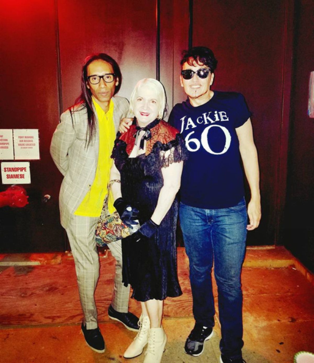 Paul Alexander, Chi Chi Valenti, Johnny Dynell at 