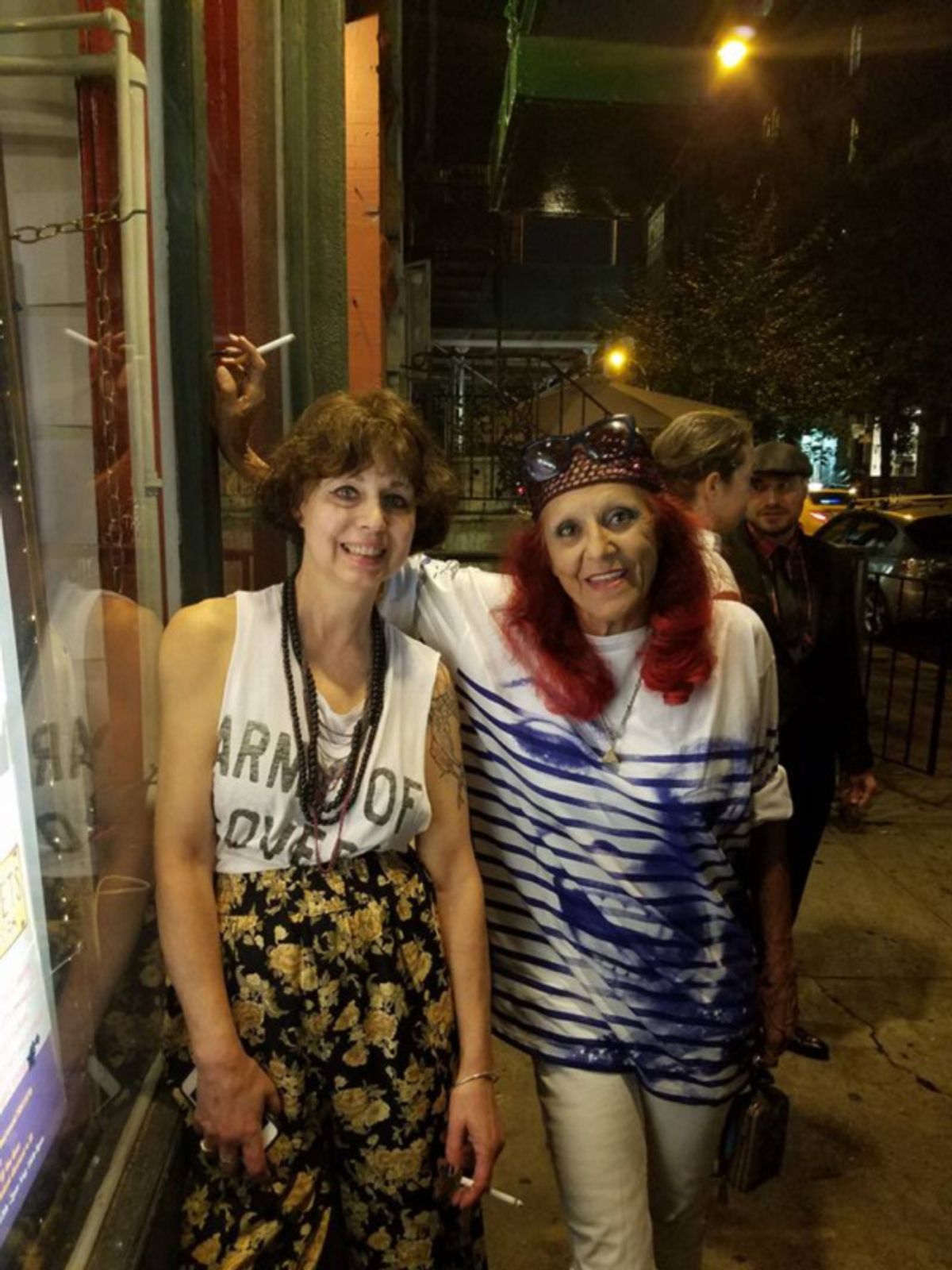 Gail Thacker, Patricia Field at 