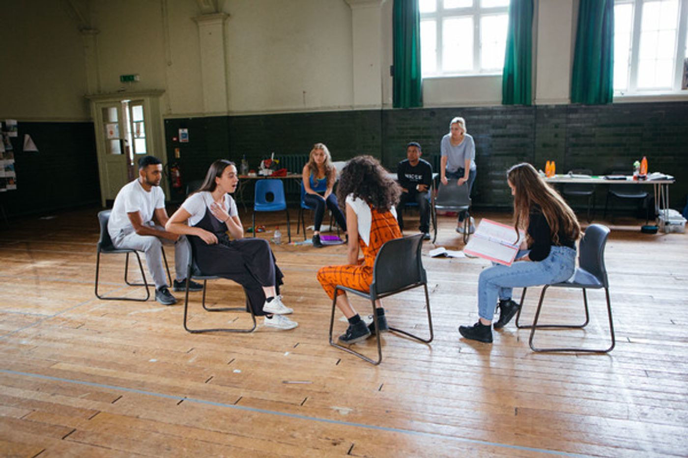 Photo Flash: In Rehearsal with NYT's THE HOST  Image
