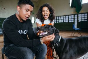 Rebekah Murrell and Zakaria Douglas-Zerouali Photo