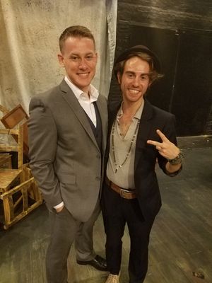 Liam Quealy and Aaron M. Davidson @ BroadwayWorld Liam Quealy and Aaron M. Davidson Photo