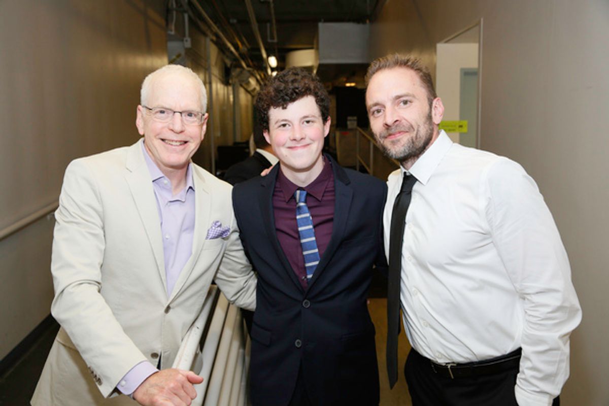  Douglas C. Baker and Adam Langdon and Gene Gillette at 