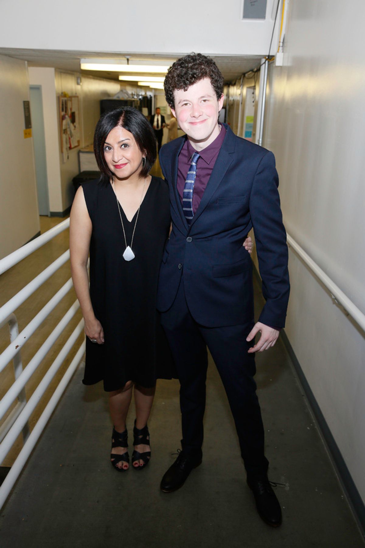 Maria Elena Ramirez and Adam Langdon at 