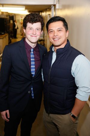 Adam Langdon and Vincent Rodriguez III @ BroadwayWorld Adam Langdon and Vincent Rodriguez III Photo