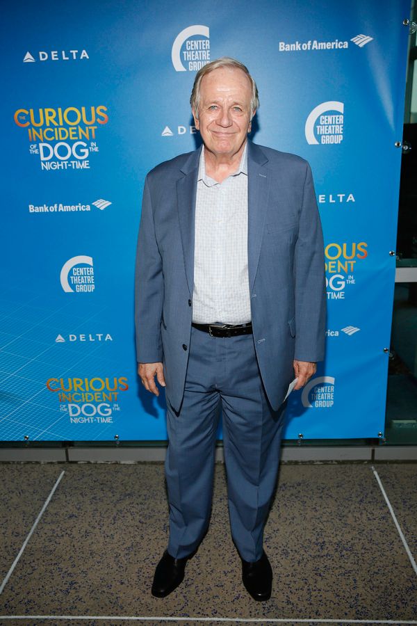 Actor Sam Anderson arrives for the opening night performance of 