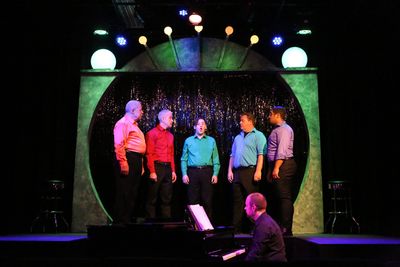 Ken Haller, Keith Thompson, Sean Michael, Mike Dowdy-Windsor, and Dominic Dowdy-Winds Photo