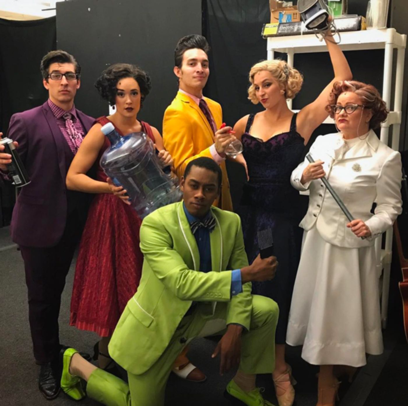 Photo Flash: Mrs. Lovett Shares SWEENEY TODD Skills You Can Safely Try at Home and More Saturday Intermission Pics!  Image