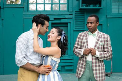 Nikhil Pai, Sylvia Kwan and Evan Lewis Smith Photo