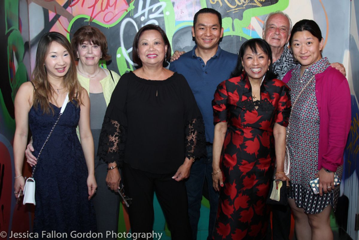 Baayork Lee and guests at 