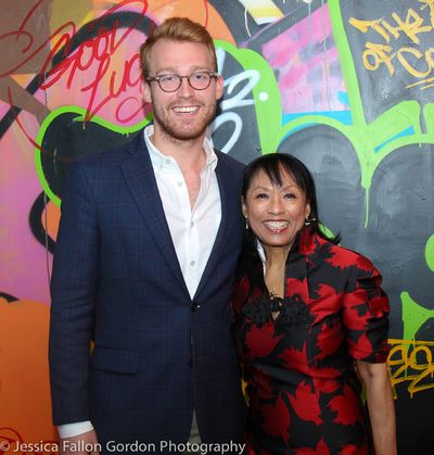 Daniel Dunlow and Baayork Lee Photo