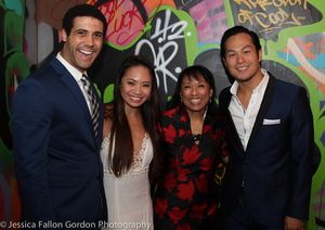 Travis Ward-Osborne, Carol Angeli, Baayork Lee and Paul HeeSang Miller @ BroadwayWorld Travis Ward-Osborne, Carol Angeli, Baayork Lee and Paul HeeSang Miller Photo