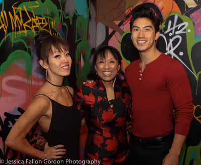 Anna-Lee Wright, Baayork Lee and Devin Ilaw Photo