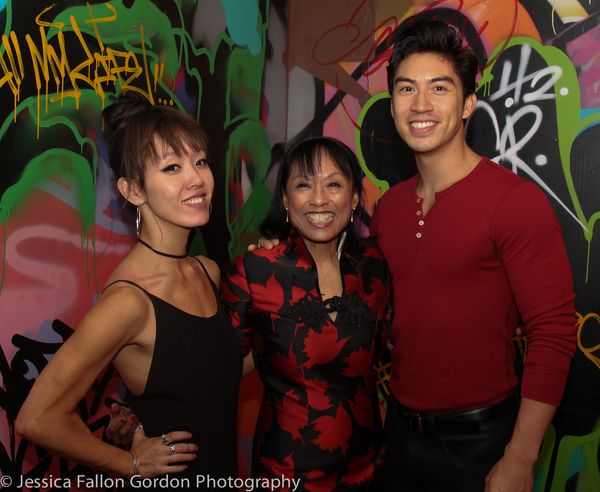Anna-Lee Wright, Baayork Lee and Devin Ilaw Photo