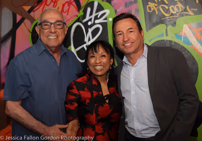 Bob Avian, Baayork Lee and Peter Pileski Photo