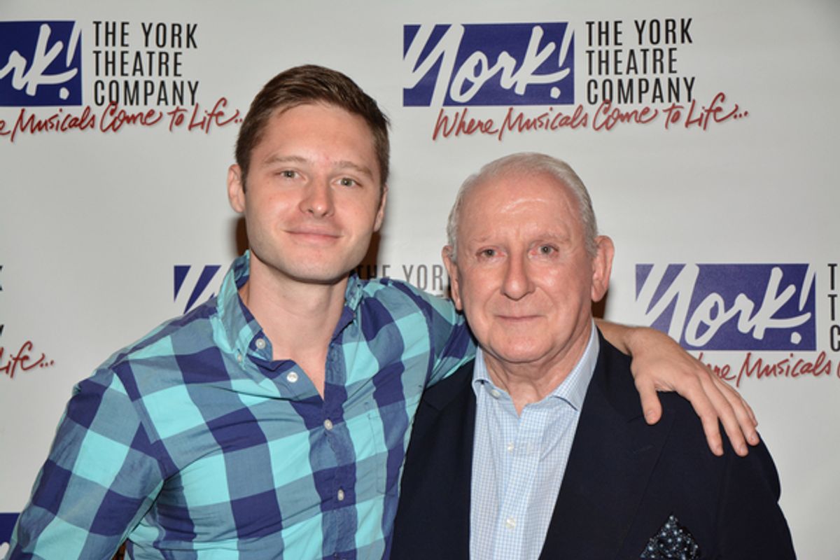 Bobby Steggert and  Lionel Lerner at 