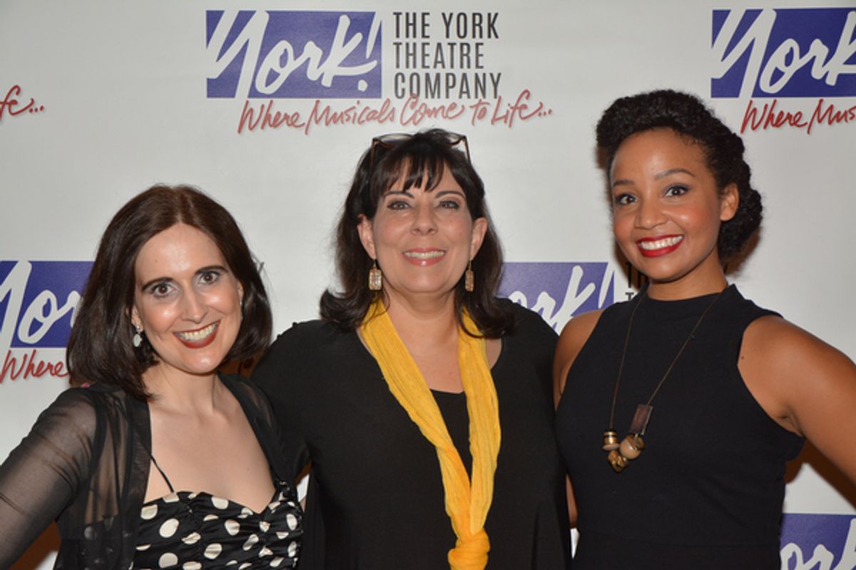 Stephanie D'Abruzzo, Christine Pedi and Stephanie Umoh at 