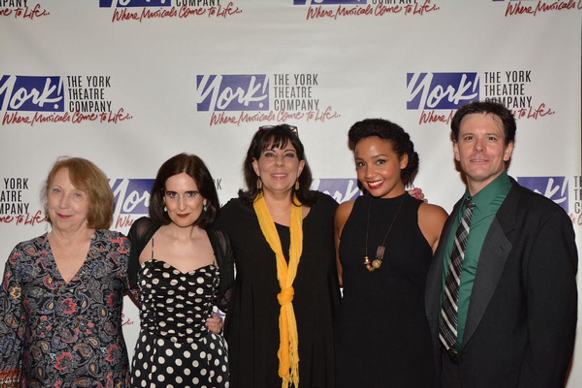 Pamela Hunt, Stephanie D'Abruzzo, Christine Pedi, Stephanie Umoh and Eric Svejcar at 