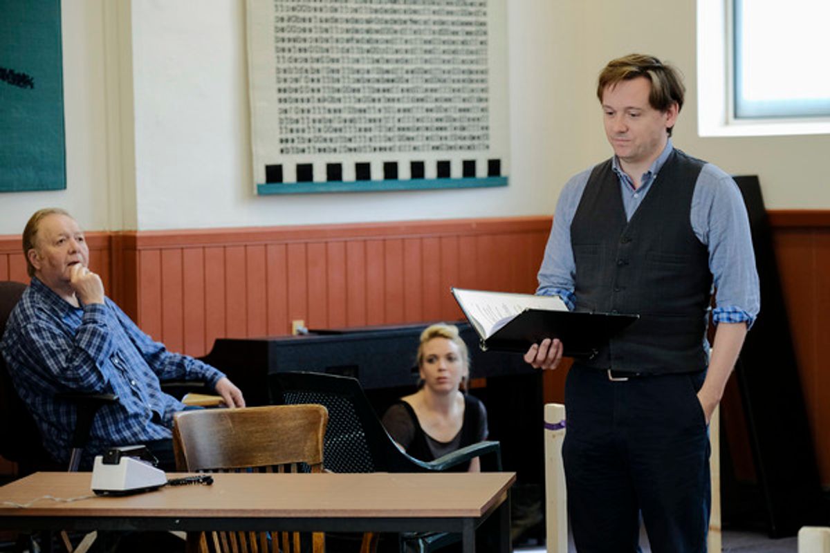 Russell Dixon, Frances Marshall, Antony Eden at 