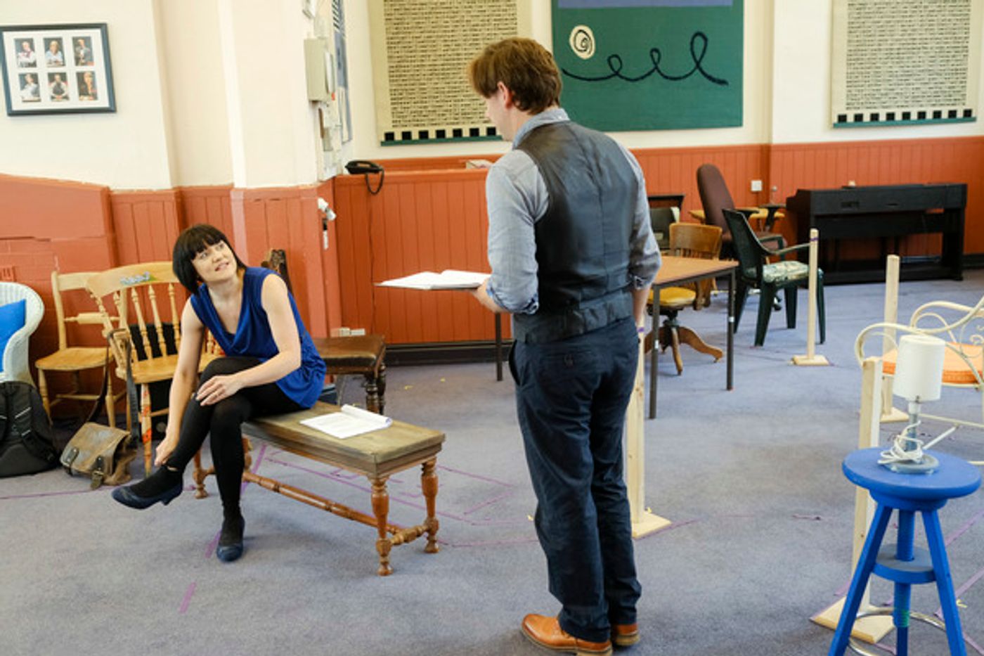 Photo Flash: In Rehearsals for A BRIEF HISTORY OF WOMEN at the Stephen Joseph Theatre Photo Flash: In Rehearsals for A BRIEF HISTORY OF WOMEN at the Stephen Joseph Theatre Image
