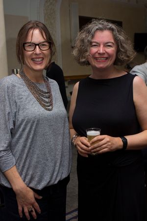 Laura Eason and Theresa Heskins Photo