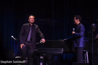 Tedd Firth, music director & Michael Feinstein Photo