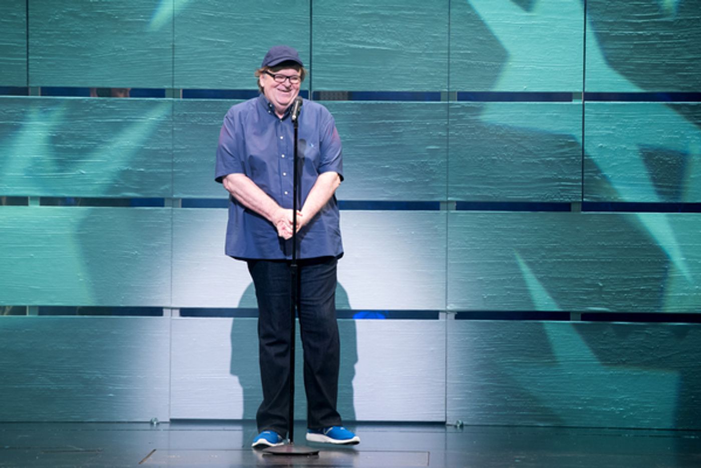 Photo Flash: Michael Moore Steps Into the Broadway Spotlight in TERMS OF MY SURRENDER  Image