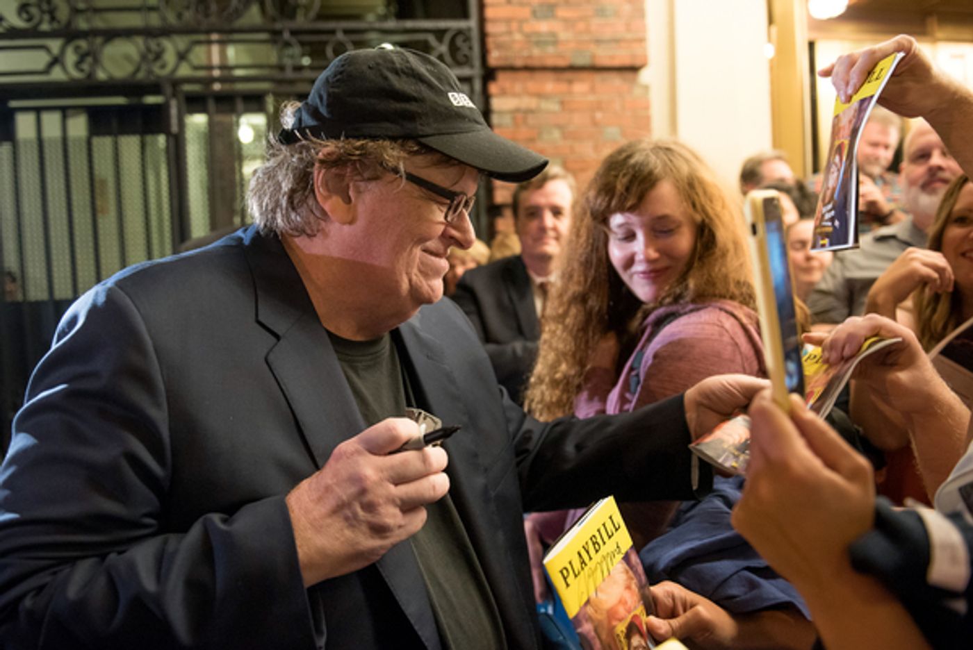 Photo Flash: Michael Moore Steps Into the Broadway Spotlight in TERMS OF MY SURRENDER  Image