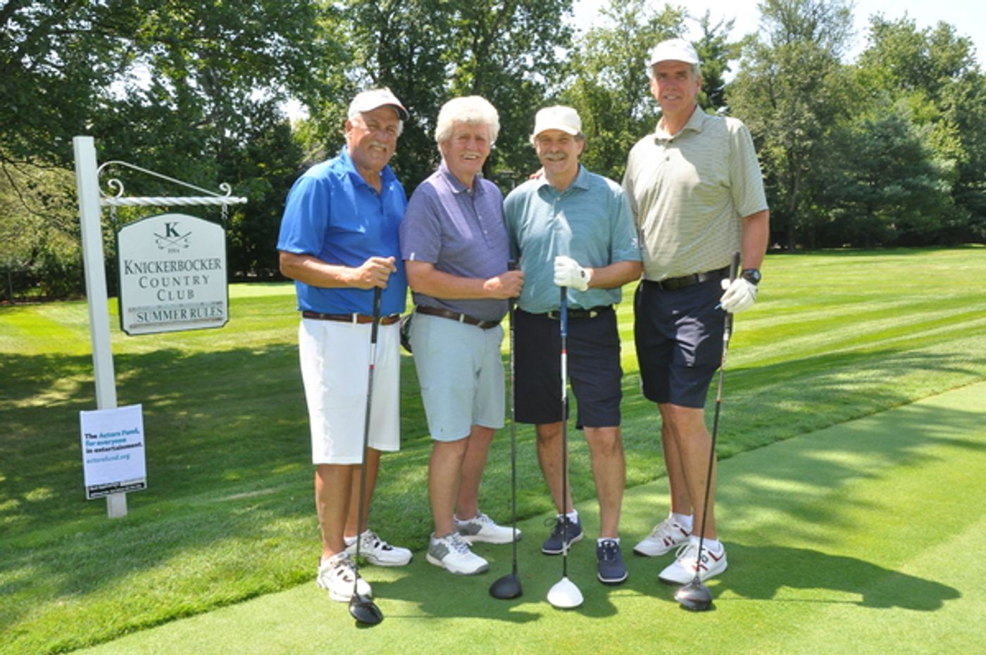 Photo Coverage: Inside The Actors Fund's Annual Jock Duncan Celebri-TEE Golf and Tennis Outing  Image