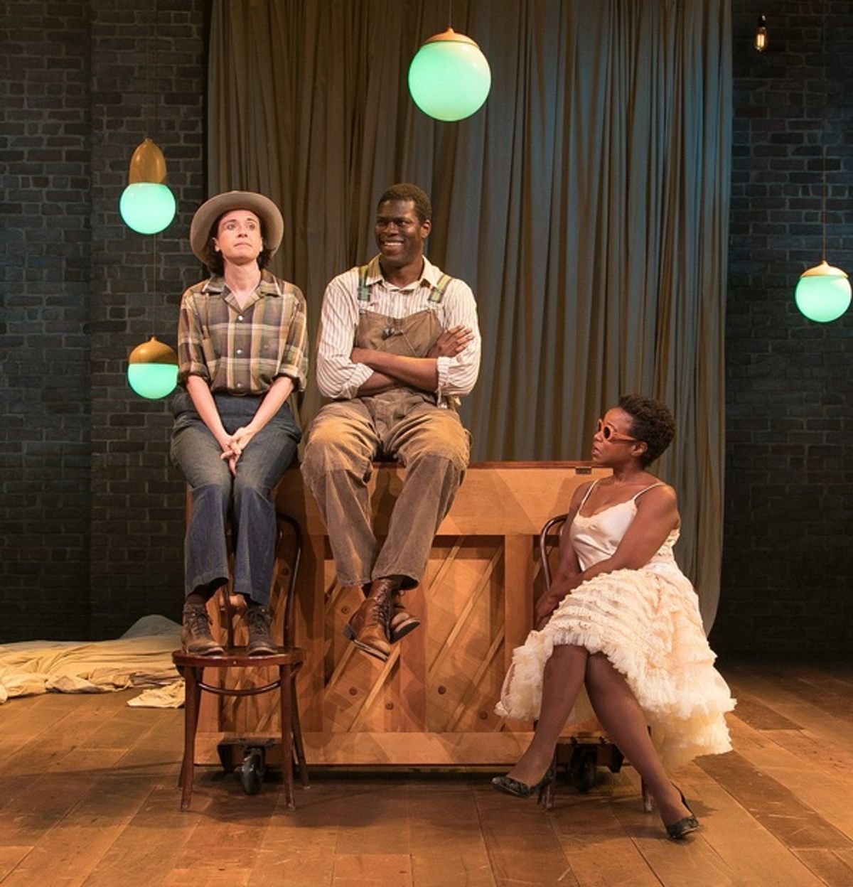 Hannah Cabell, Kyle Scatliffe and Quincy Tyler Bernstine at 