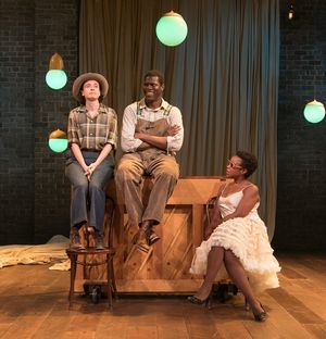 Hannah Cabell, Kyle Scatliffe and Quincy Tyler Bernstine Photo