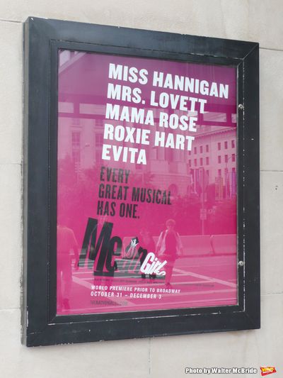 Theatre Marquee for Tina Fey's new musical adaptation of 'Mean Girls' on August 6, 20 Photo