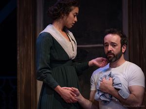 Lauren Annunziata and Josh Powell Photo