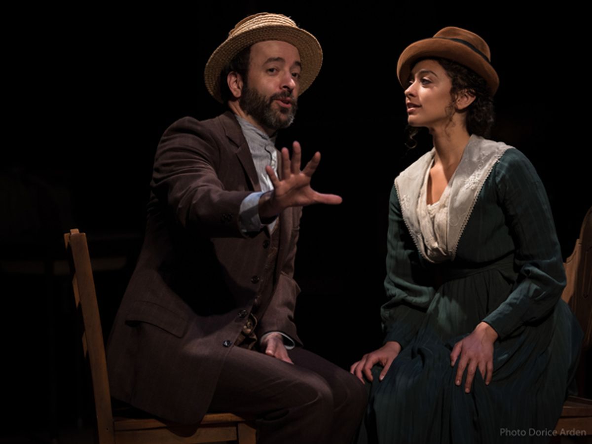 Josh Powell and Lauren Annunziata at 