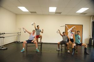 Thomas Griffin Williams, Ryan Alvarado, Michael Wheeler, Nathan Daniel Ford and J. Dylan Gibson @ BroadwayWorld Thomas Griffin Williams, Ryan Alvarado, Michael Wheeler, Nathan Daniel Ford and J. Dy Photo