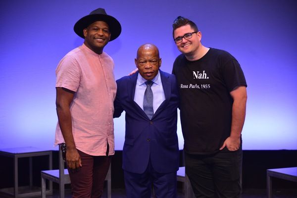 Richard Allen, John Lewis and Taran Gray Photo