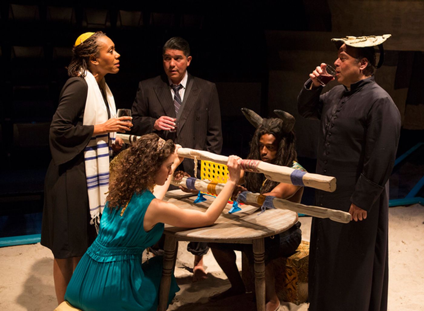 Photo Flash: THE MINOTAUR Wanders the Maze at Theatre Three  Image