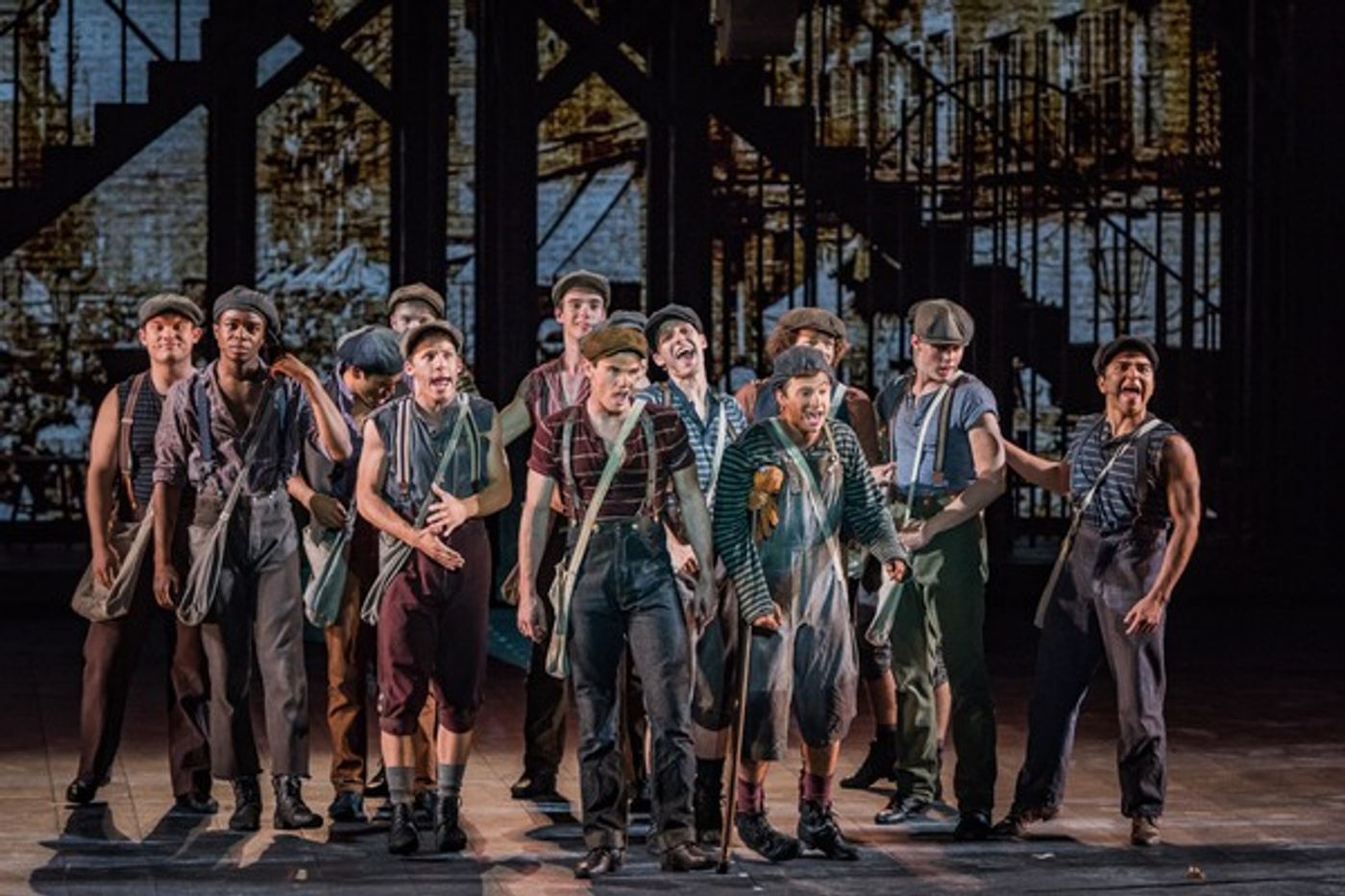 Photo Flash: Kings of St. Louis! NEWSIES Makes Headlines at The Muny  Image