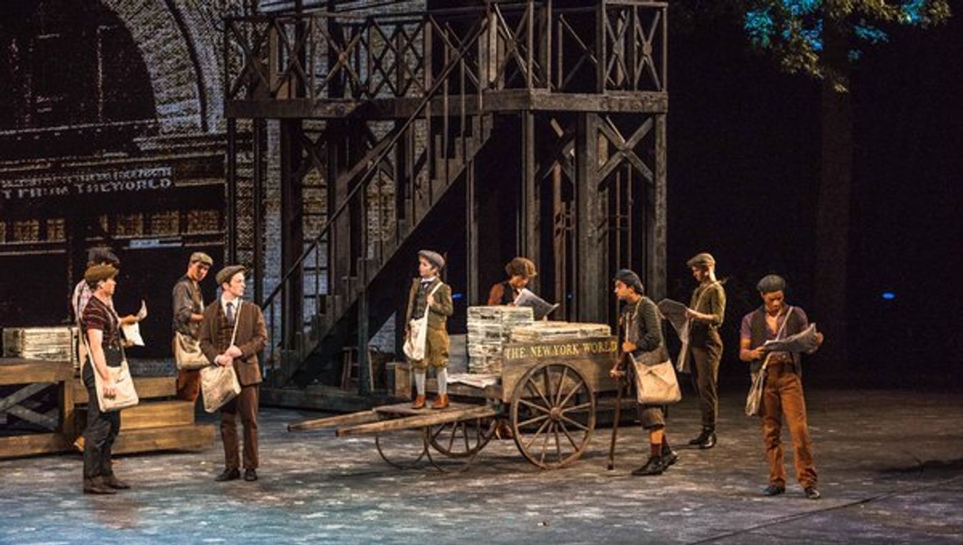 Photo Flash: Kings of St. Louis! NEWSIES Makes Headlines at The Muny  Image