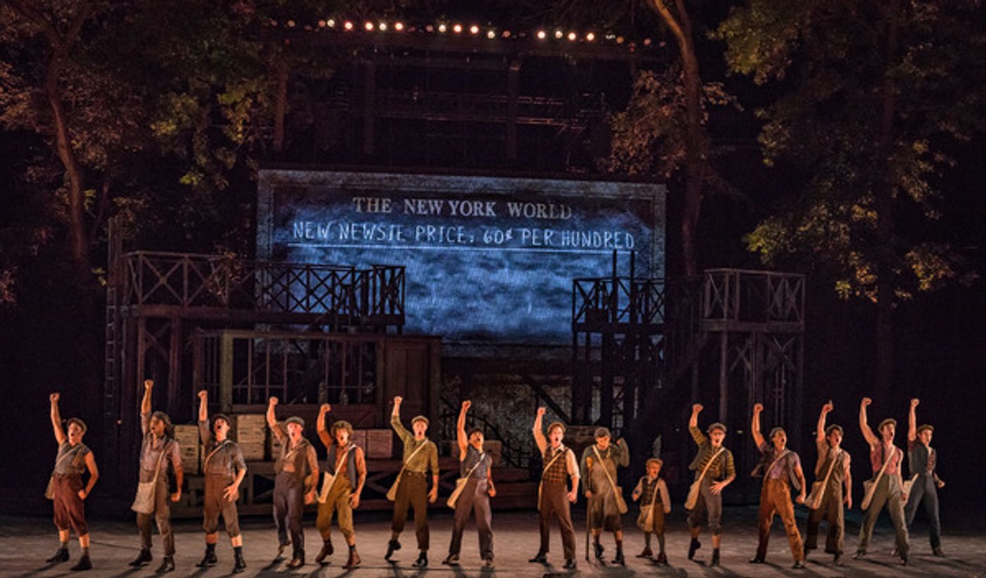 Photo Flash: Kings of St. Louis! NEWSIES Makes Headlines at The Muny  Image