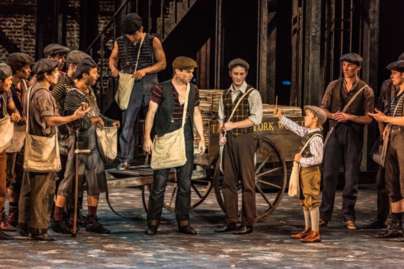 Photo Flash: Kings of St. Louis! NEWSIES Makes Headlines at The Muny  Image