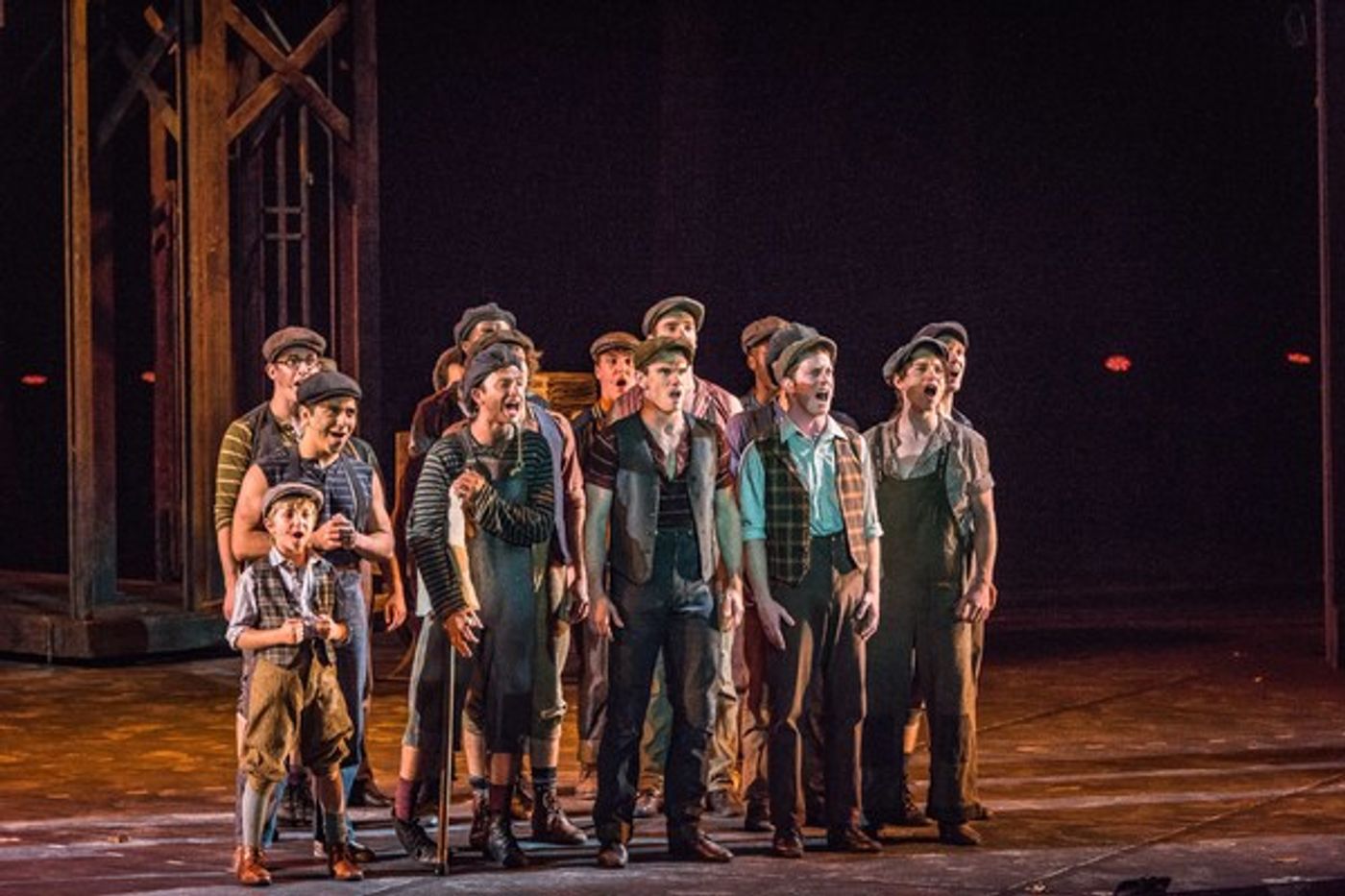 Photo Flash: Kings of St. Louis! NEWSIES Makes Headlines at The Muny  Image