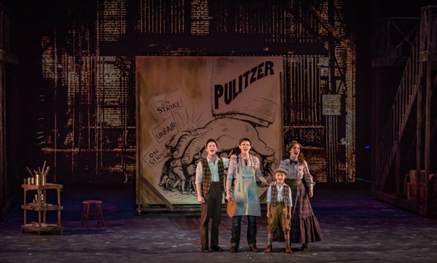 Photo Flash: Kings of St. Louis! NEWSIES Makes Headlines at The Muny  Image