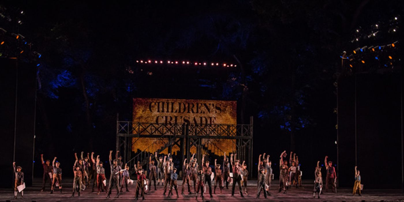 Photo Flash: Kings of St. Louis! NEWSIES Makes Headlines at The Muny  Image