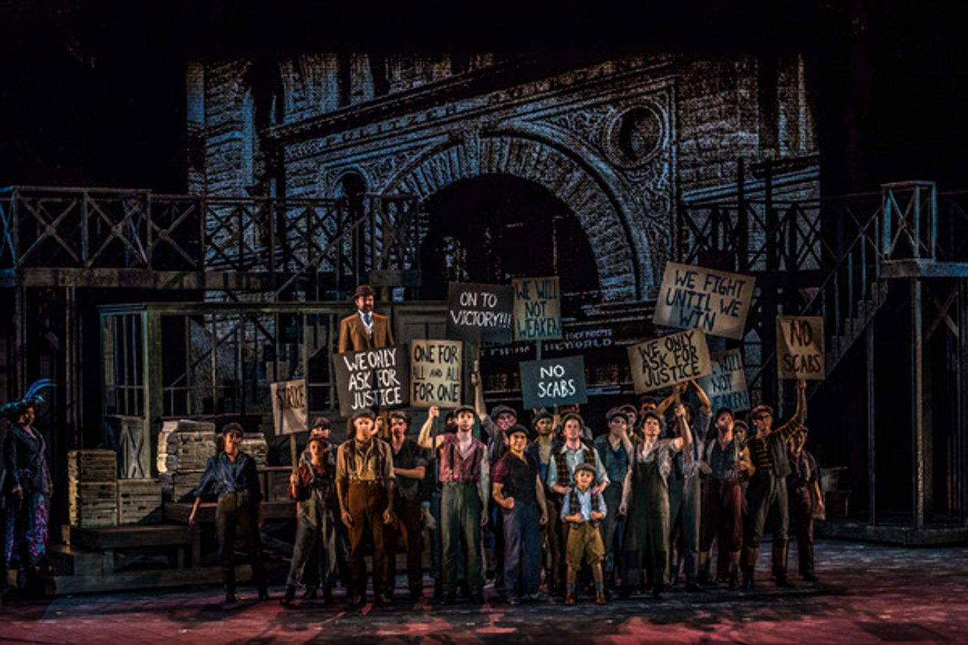 Photo Flash: Kings of St. Louis! NEWSIES Makes Headlines at The Muny  Image