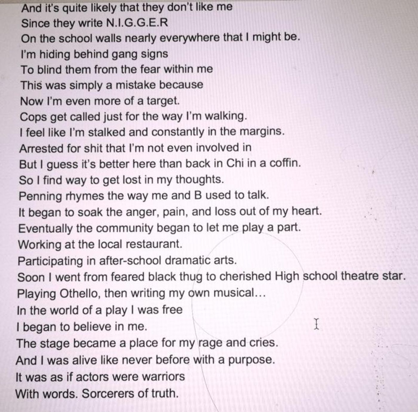 Review: In THE UNWRITTEN LAW, 'Word Warrior' Chesney Snow Fights Racial Injustice and Finds Personal Freedom Review: In THE UNWRITTEN LAW, 'Word Warrior' Chesney Snow Fights Racial Injustice and Finds Personal Freedom Image