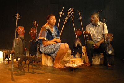 Nonceba Constance Didi and Mncedisi Shabangu Photo