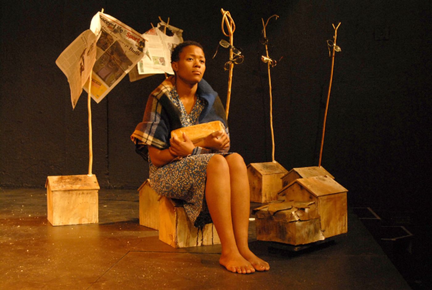 Photo Coverage: Lara Foot's TSHEPANG - THE THIRD TESTAMENT at the Edinburgh Assembly Fringe Festival  Image