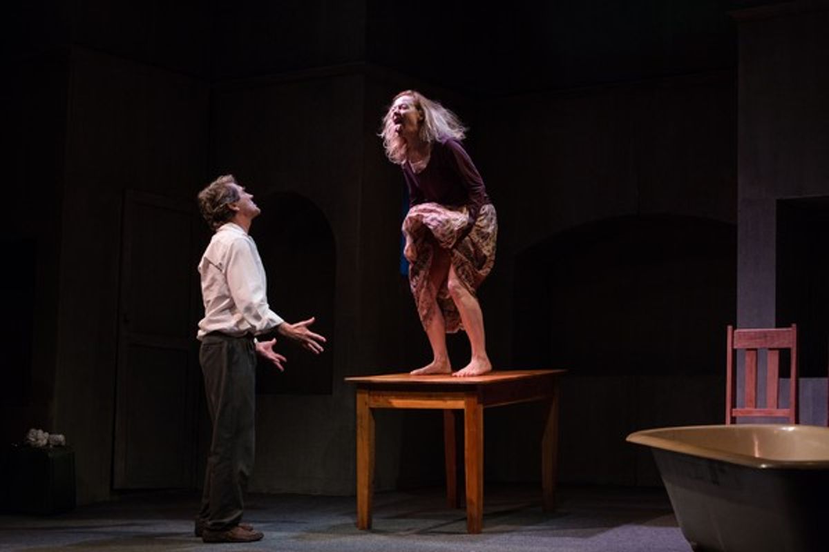 Andrew Buckland and Jennifer Steyn at 