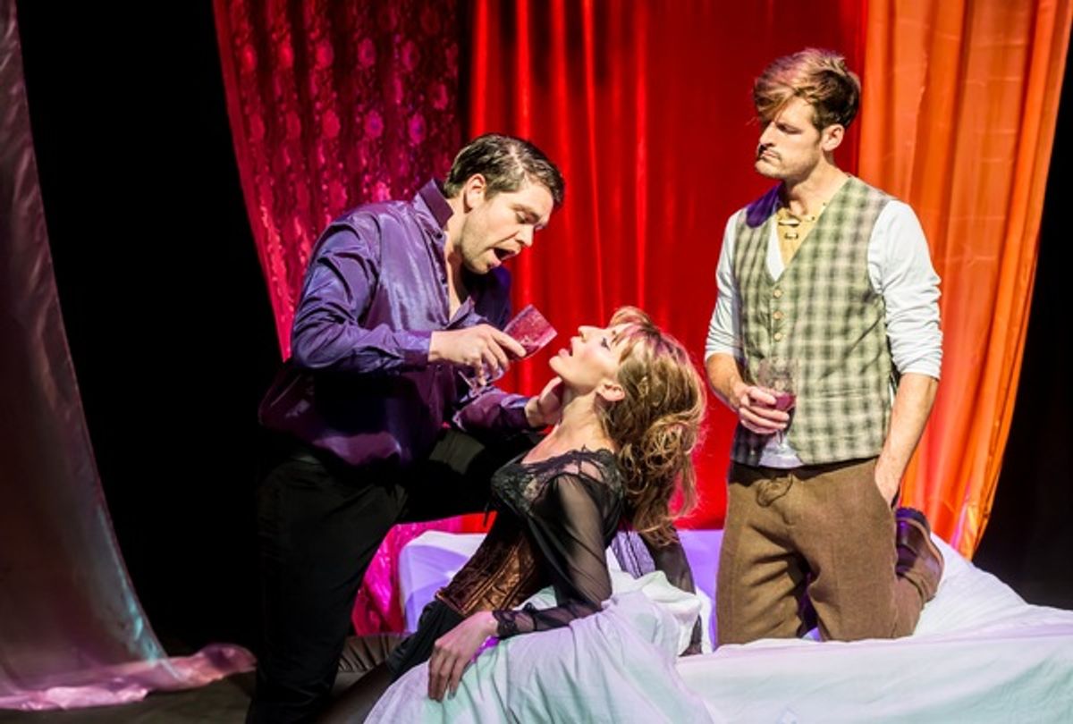 Nick Dwyer, Lawrence Thackeray, and Becca Marriott at 